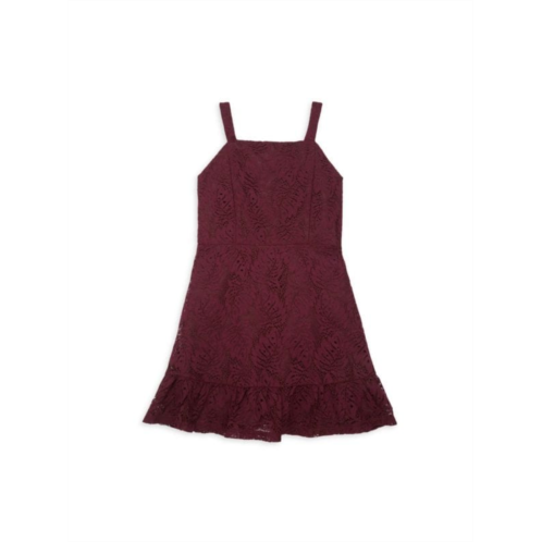 Zac Posen ?Girls Lace Fit and Flare Dress