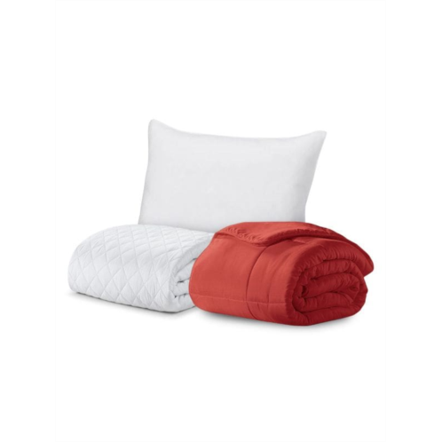 Ella Jayne 3-Piece Mattress Pad, Comforter & Pillow Set