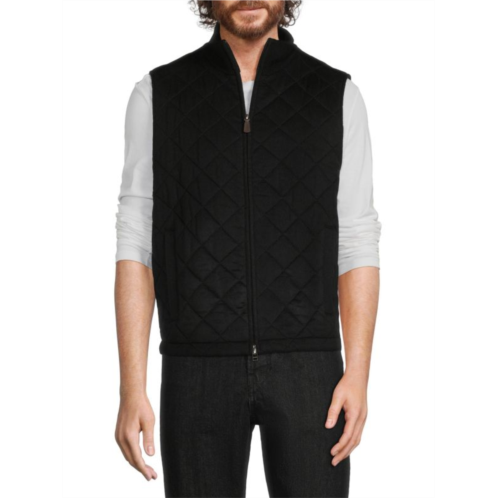 Amicale Wool & Cashmere Puffer Vest
