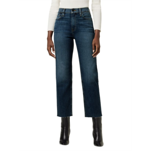Hudson Remi High-Rise Stretch Straight-Leg Ankle Jeans