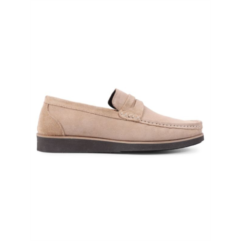 Vellapais Lupin Suede Platform Penny Loafers