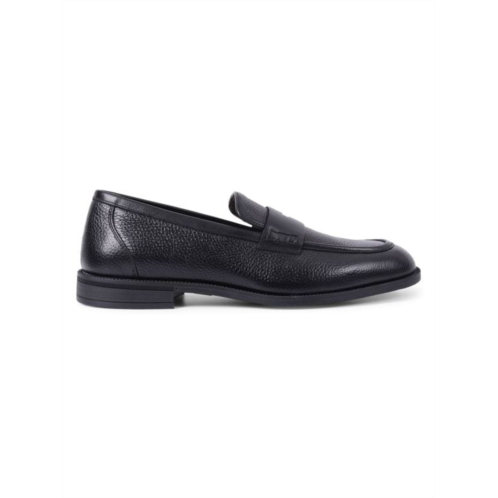 Vellapais Comfort Montana Grain Leather Penny Loafers