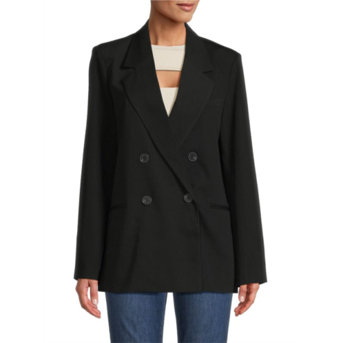 Lea & Viola Relaxed Double Breasted Blazer