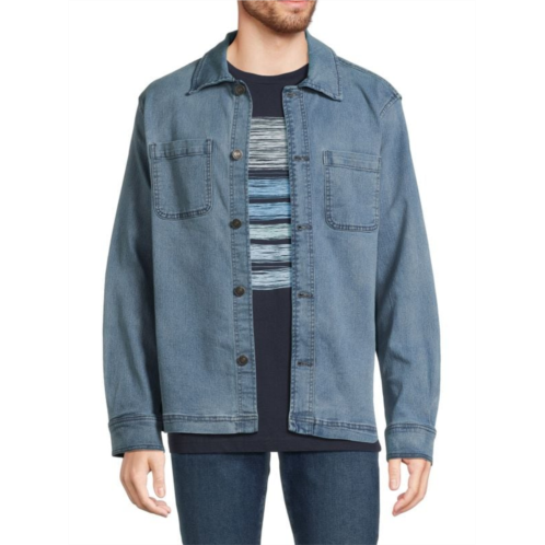 Slate & Stone Spread Collar Denim Jacket