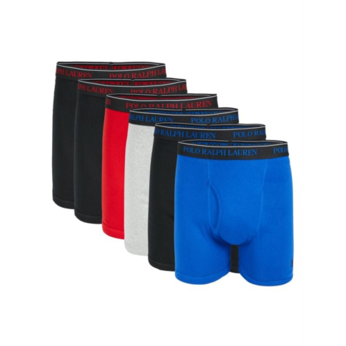 Polo Ralph Lauren 6-Pack Classic Fit Logo Boxer Briefs