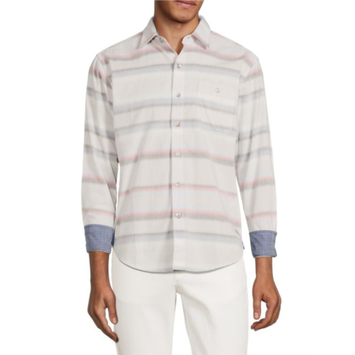 Tommy Bahama Coastline Corduroy Striped Shirt