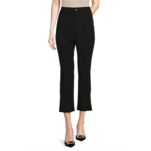 BCBGeneration Twill Solid Cropped Pants