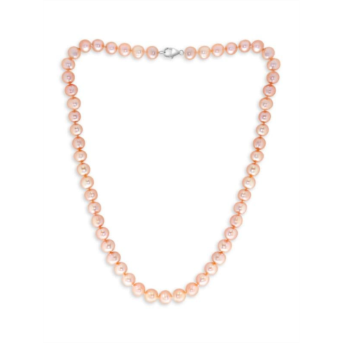 Effy Sterling Silver & 7-8MM Peach Freshwater Pearl Necklace