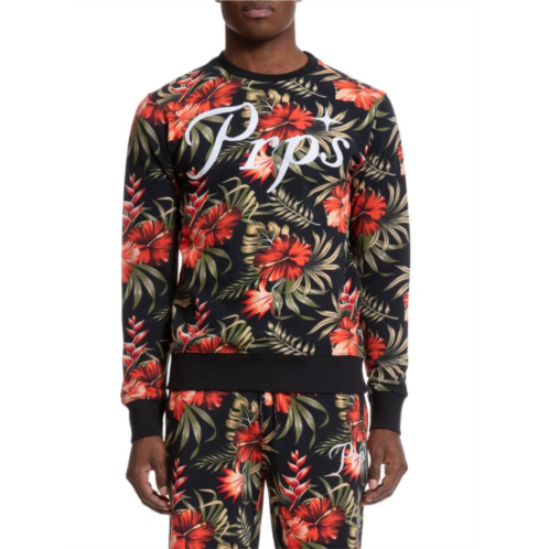 Prps Habitat Floral Print Sweatshirt