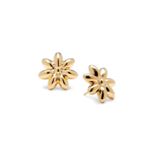 Saks Fifth Avenue 14K Yellow Gold Flower Stud Earrings