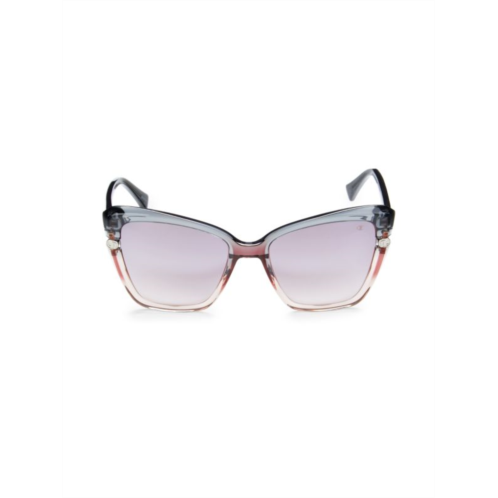 Champion 56MM Cat Eye Sunglasses