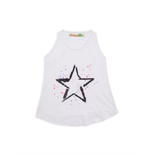 Vintage Havana Girls Star Print Tank Top