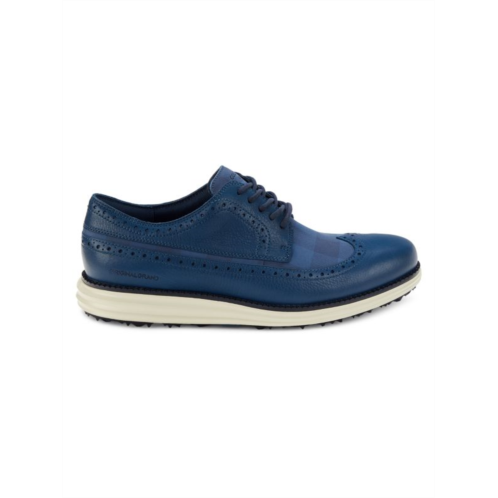 Cole Haan Leather Wingtip Brogue Shoes