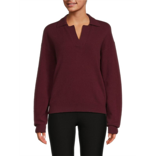 Naadam Cashmere Polo Sweater