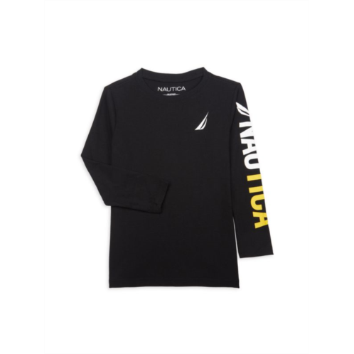 Nautica Little Boys Logo Graphic Tee