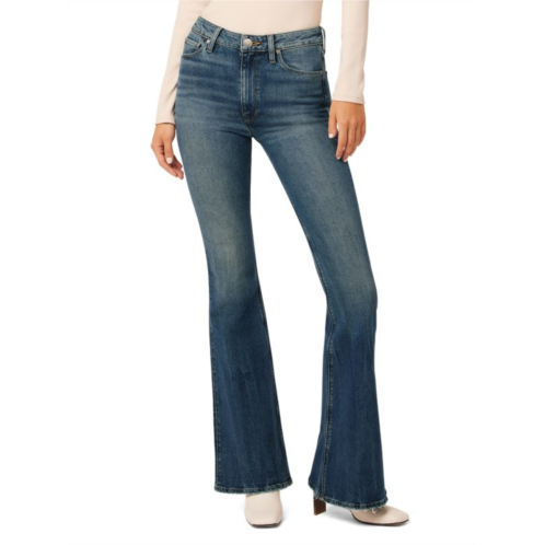 Hudson Holly Flared High-Waisted Jeans