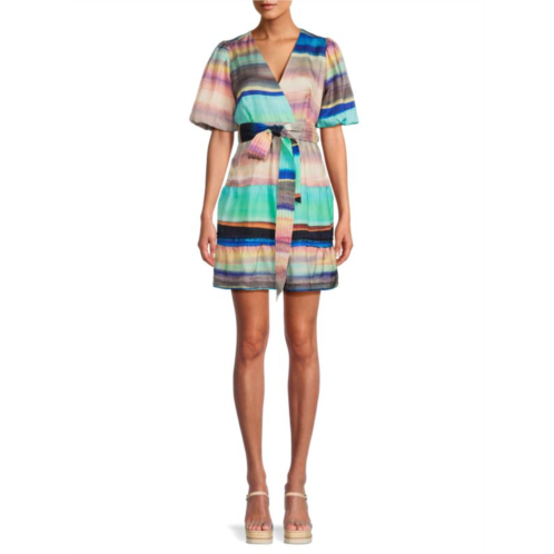 Marie Oliver Callie Silk Blend Mini Dress