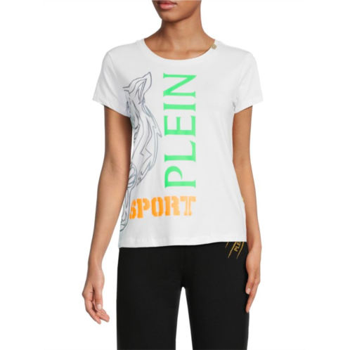 Plein Sport Crewneck Graphic Tee