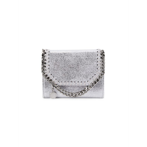 Stella McCartney Falabella Vegan Suede Bifold Wallet