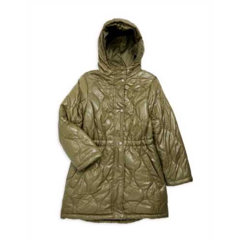 Urban Republic Girls Quilted Anorak Coat