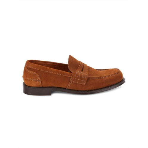 Church  s Suede Penny Loafers