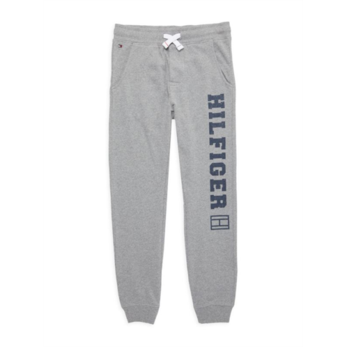 Tommy Hilfiger Boys Heathered Logo Joggers