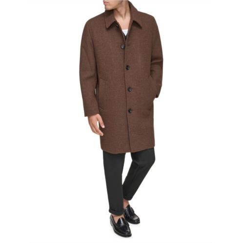 Andrew Marc Rennell Relaxed Fit Wool Blend Coat