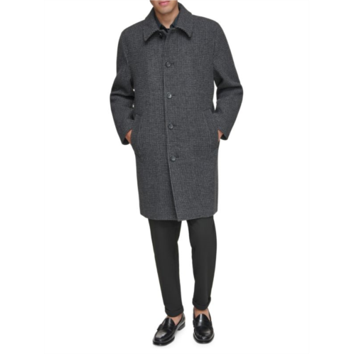 Andrew Marc Rennell Relaxed Fit Wool Blend Coat