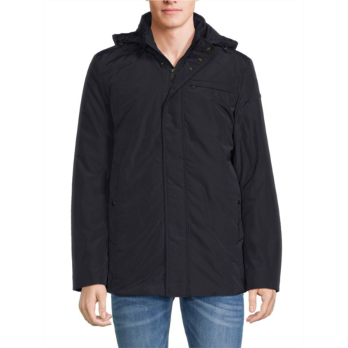 Geox Solid Hooded Jacket