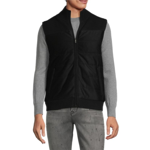 Amicale Quilted Sweater Vest