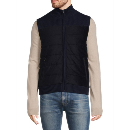 Amicale Quilted Sweater Vest