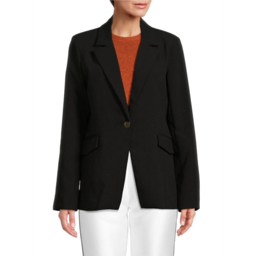 Ellen Tracy Solid Blazer