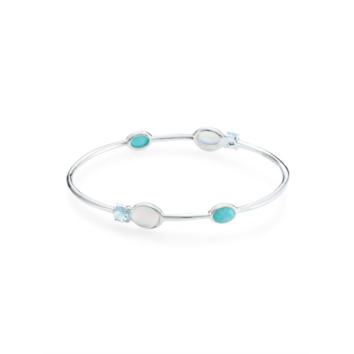 Ippolita Rock Candy Luce 925 Sterling Silver & 6 Stone Bangle