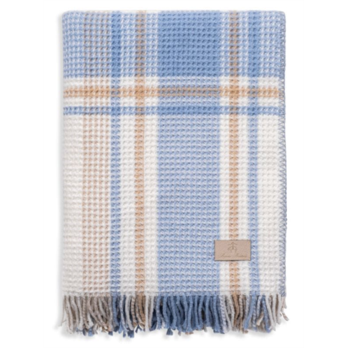 Brooks Brothers Ellen Striped Throw Blanket