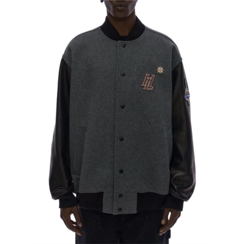 Helmut Lang Wool Varsity Jacket