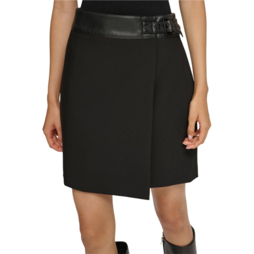 Karl Lagerfeld Paris Suiting Mini Skirt