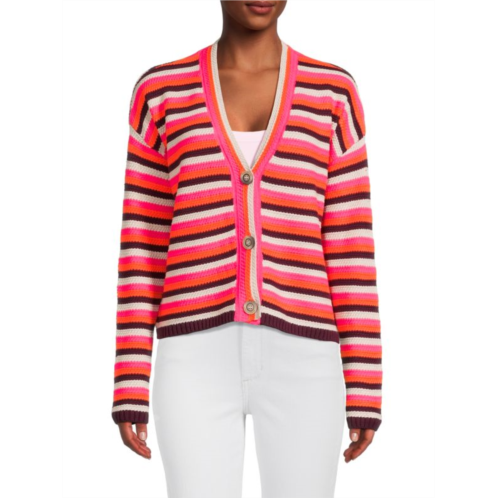 Lisa Todd Relaxed Stripe Cardigan