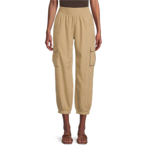 Patrizia Luca Pull On Cargo Joggers