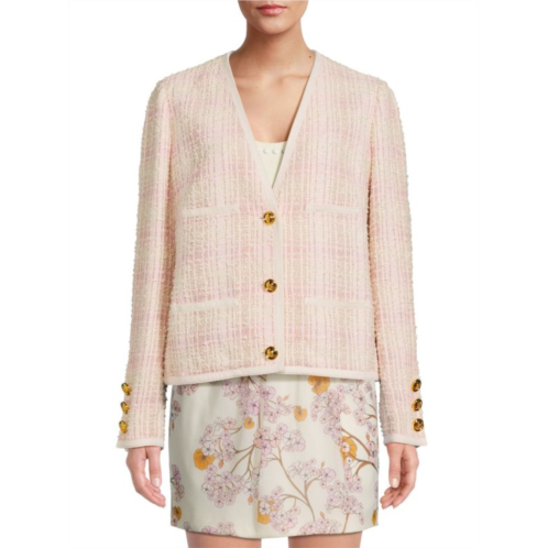 Giambattista Valli Virgin Wool Blend Tweed Jacket