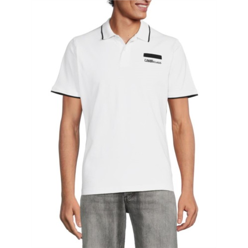 Cavalli CLASS Logo Tipped Polo