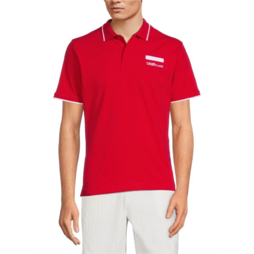 Cavalli Class by Roberto Cavalli Logo Tipped Polo