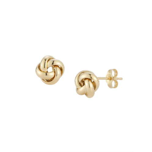 Saks Fifth Avenue 14K Yellow Gold Dainty Love Knot Stud Earrings
