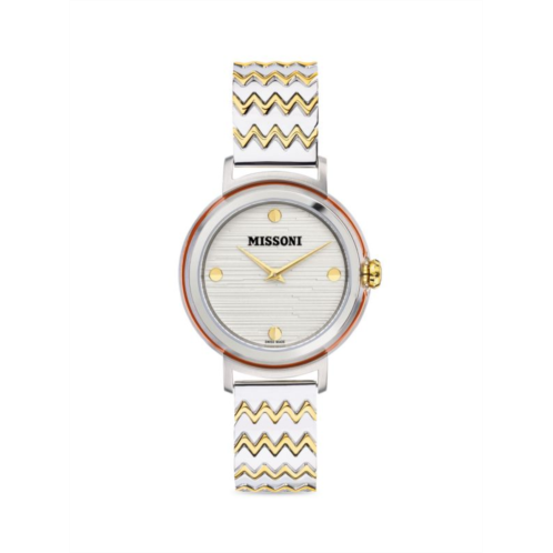 Missoni Fiammato Logo 37mm Bracelet Watch