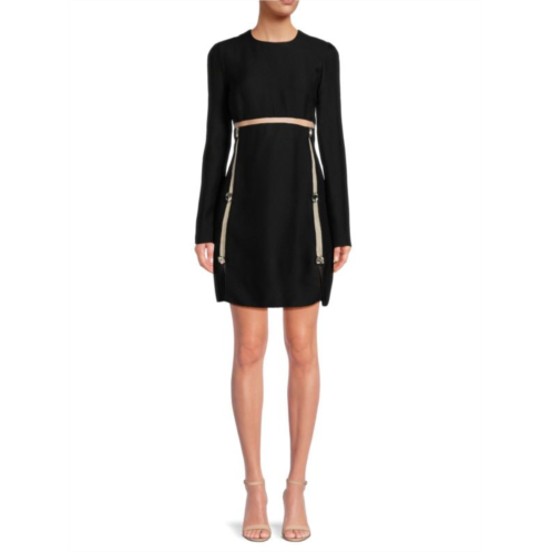 Giambattista Valli Roundneck Sheath Dress