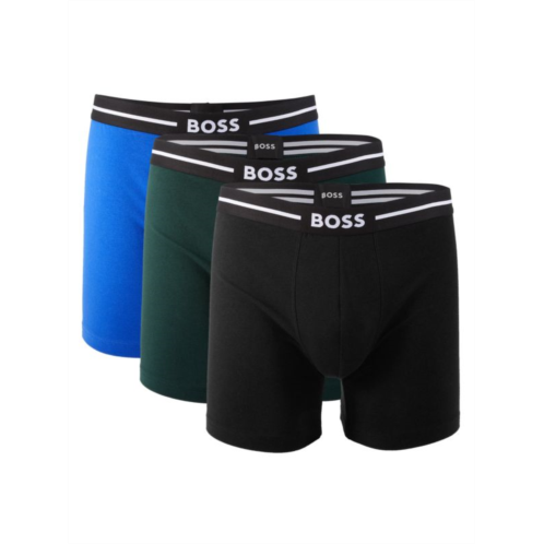 BOSS 3-Piece Logo Boxer Briefs