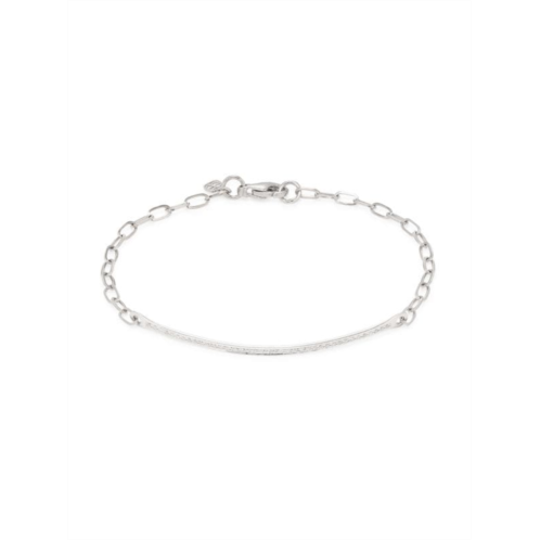 Sydney Evan 14K White Gold & 0.16 TCW Diamond Chain Bracelet