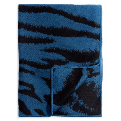 L  Objet Tiger Print Alpaca Throw