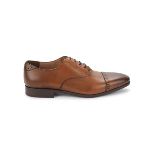 FERRAGAMO Boston Leather Oxfords