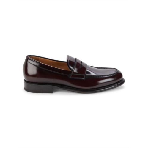 FERRAGAMO Rinaldo Leather Penny Loafers