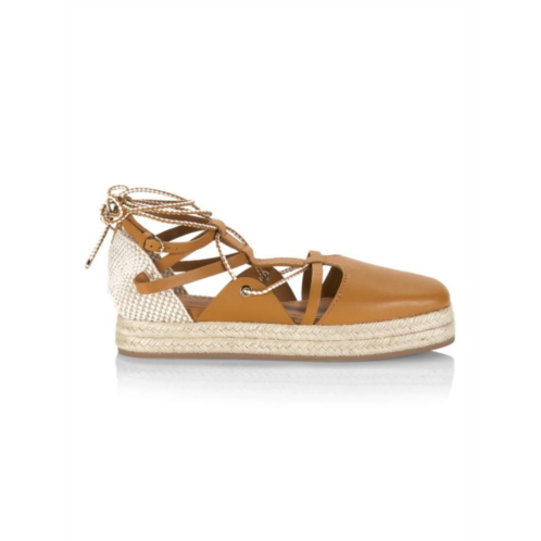 Ulla Johnson Imani Ankle Tie Platform Espadrilles